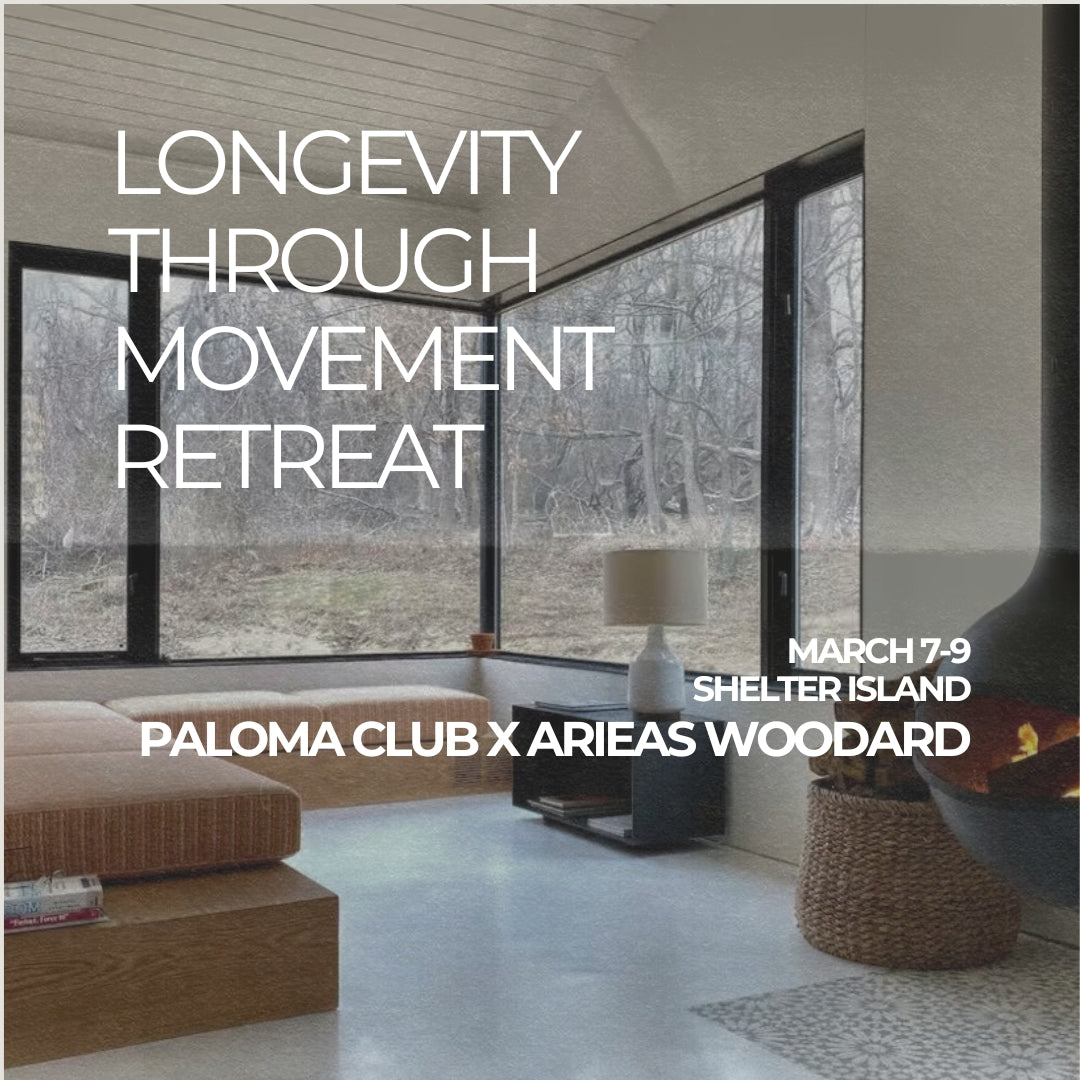 Longevity Through Movement Retreat x Arieas Woodard