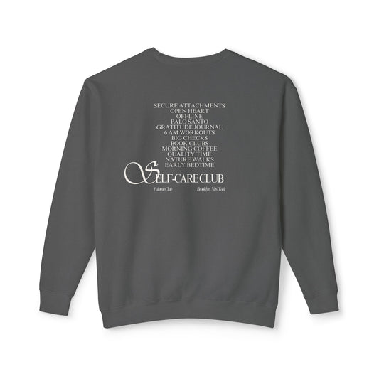 Self-Care Club Crewneck Sweatshirt